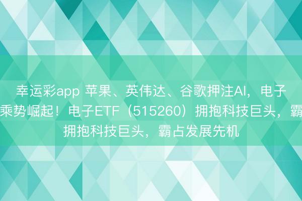 幸运彩app 苹果、英伟达、谷歌押注AI，电子产业链有望乘势崛起！电子ETF（515260）拥抱科技巨头，霸占发展先机