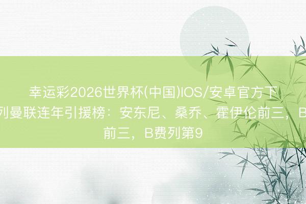 幸运彩2026世界杯(中国)IOS/安卓官方下载 德转列曼联连年引援榜：安东尼、桑乔、霍伊伦前三，B费列第9