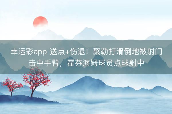 幸运彩app 送点+伤退！聚勒打滑倒地被射门击中手臂，霍芬海姆球员点球射中